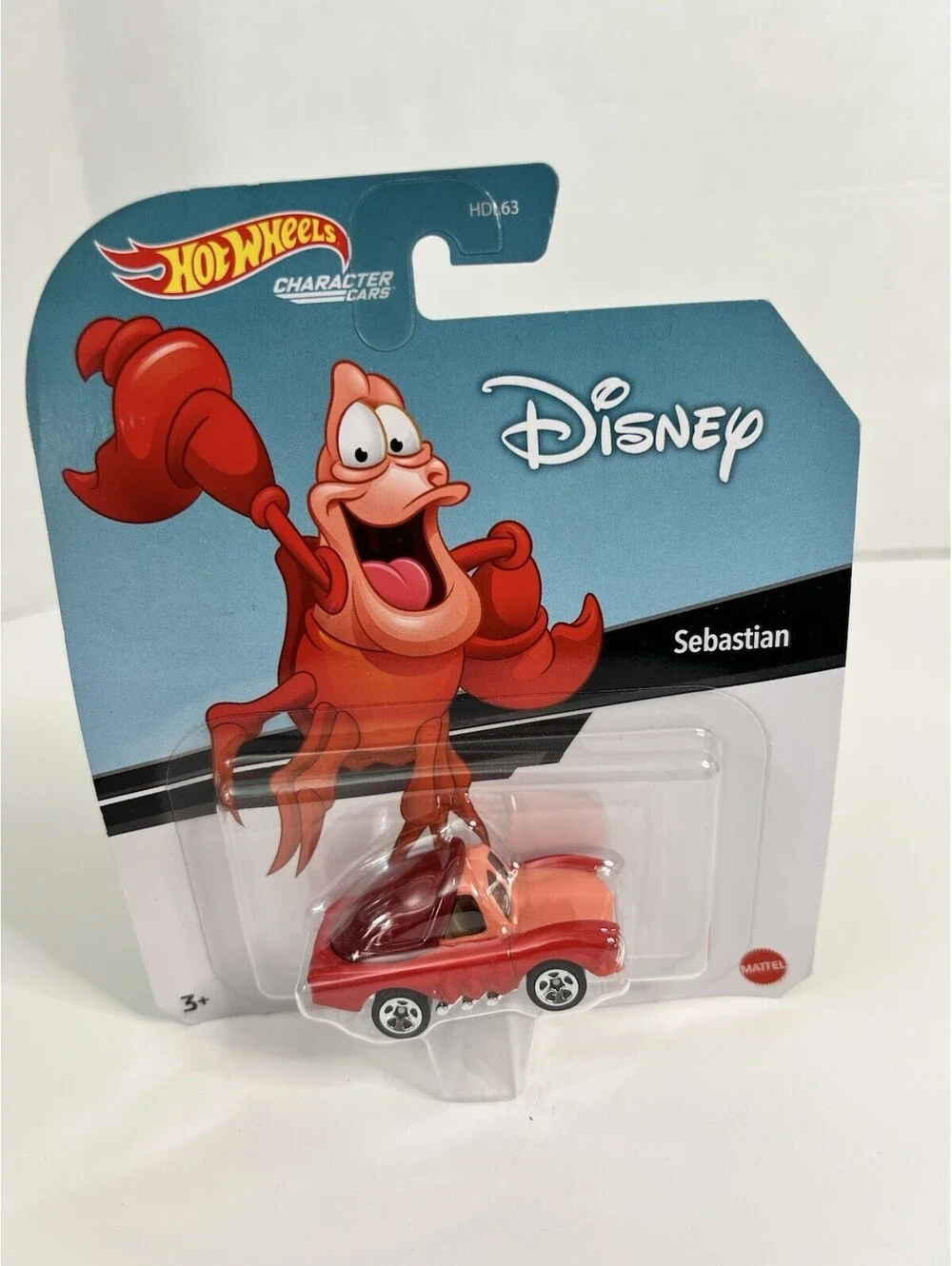 Hot Wheels Disney The Little Mermaid Sebastian Metal Diecast Car Model Toy 1/64